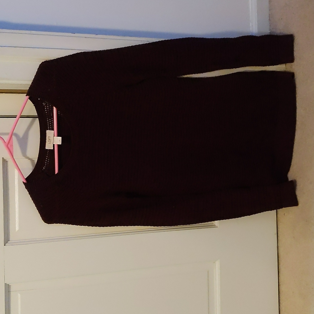 Loft Mesh Tunic Sweater